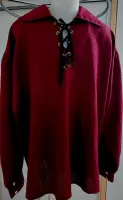 Bordeaux rood Jacobite shirt