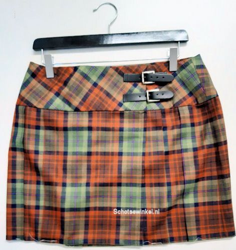 Dames Kilt, Dutch Friendship Tartan, Kan alleen op maat besteld worden, neem contact op a.u.b.