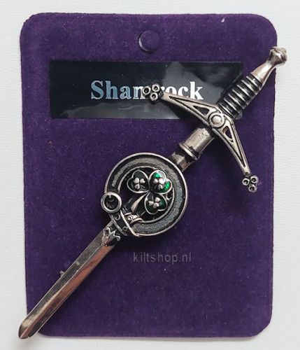 Kiltpin, Shamrock Clan kilt pin